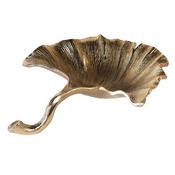 Small Gold Finish Ginkgo Leaf Dish
