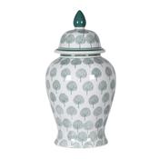 Kilderry Ginger Jar with Green Tree Motiffs