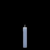 Short Dinner Candle Sky Blue (Set of 10)