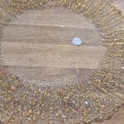Set of 2 Glass Charger Plates image