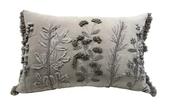 Malini Rectangular Kew Taupe Cushion image