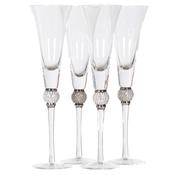 Silver Champagne Glasses image