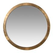 Gold Foil Round Wall Mirror image