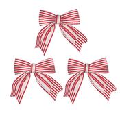 Pre-Order Set of 3 Candy Stripe Bows