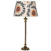 Slim Brass Lamp with Shade