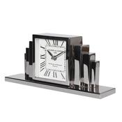 Art Deco Nickel Clock