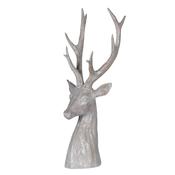 White Wash Deer Head