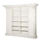 Large 2 Door Open Bookcase