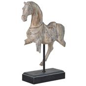 Oriental Off-White Ornamental Horse