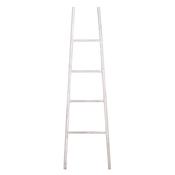 White Wooden Decorative Ladder