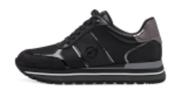 Tarmaris black platform trainers