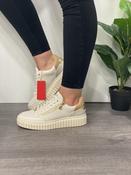 s.Oliver  CREAM COMB Platform Trainer