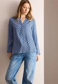 Cecil blue  Printed blouse image