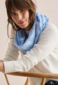 Cecil  blue loop scarf image