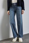 Street One Wide leg jeans with belt image