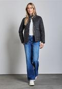 Street one navy Light quilted jacket