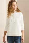 Cecil white  hoodie