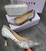 Silver sorento heels image
