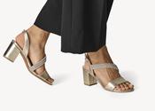 Marco tozzi Gold sandals