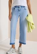 Cecil 7/8 Wide Leg Jeans in Loose Fit image