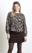 Rant and Rave leopard blouse image