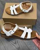 Heavenly Feet Ladies White Sandals – Billie image