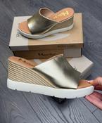 Marila Elegant Gold Wedge Heel Sandals image