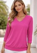 Yew pink top