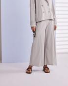 NAYA Wide Leg Flared Trouser With Seam Detail image