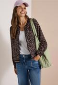 Cecil light weight zip jacket in Leo pattern image