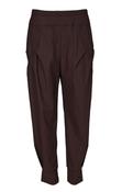 NAYA  CUFF trousers in brown image