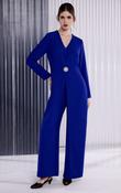 Kate Cooper royal blue jumpsuit with clasp image