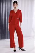Kate Cooper red Jumpsuit With Wrap Detail At Front image