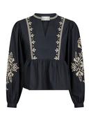 NEO NOIR Ginia Embroidered Blouse image
