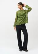 CRÉTON LACEY LACE BLOUSE