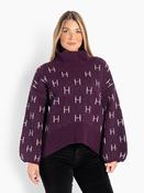 HÉST Fam Sweater Short Potent Purple (2630120852) image
