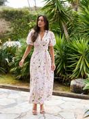 NEO NOIR Clarine flower dress