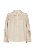 PIESZAK Cassandra Pintuck velvet shirt image