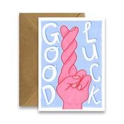 Good Luck Card Fingers Crossed image