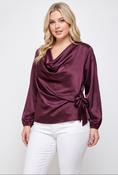 Lamiar - Cowl neck blouse - Lam Bs2302 image