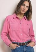 Street One - Coururoy shirtcollared blouse - St 346941 image