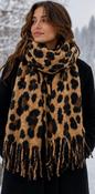 Lidy - Leopard print scarf - Ldy 91225 W6 image