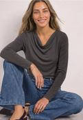 Street One - Silk look waterfall top - St 326056 image