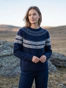Carole  - Print jumper - Car Vg619 W6
