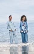 noen zip up hooded jacket in light blue image