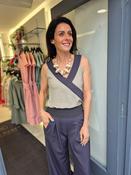 ania schierholt two tone cami in reed