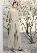 ania schierholt overlayer culottes in reed image