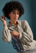 Bianca Kim Bowtie Knit in Taupe