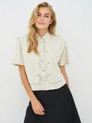 nu denmark cansu bolero jacket in ecru