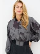 Nu Denmark Elayne Print Jacket in Grey image